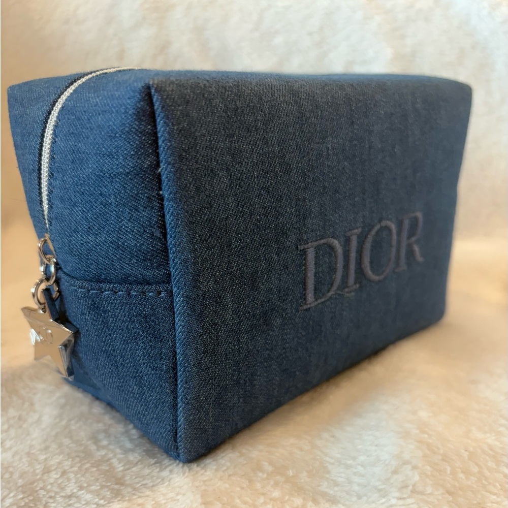 NIB Discontinued Dior Denim Pouch